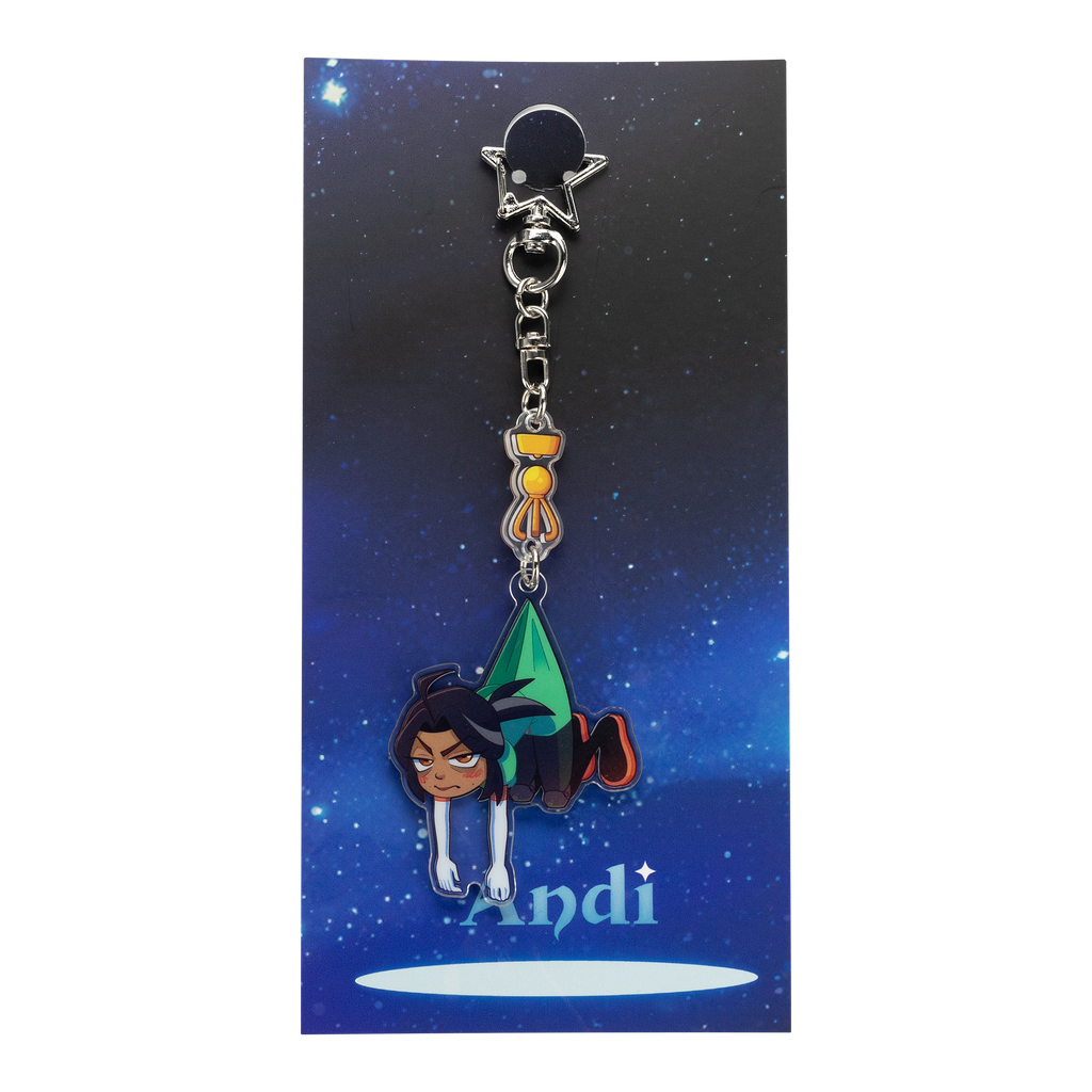 Andi Acrylic Keychain