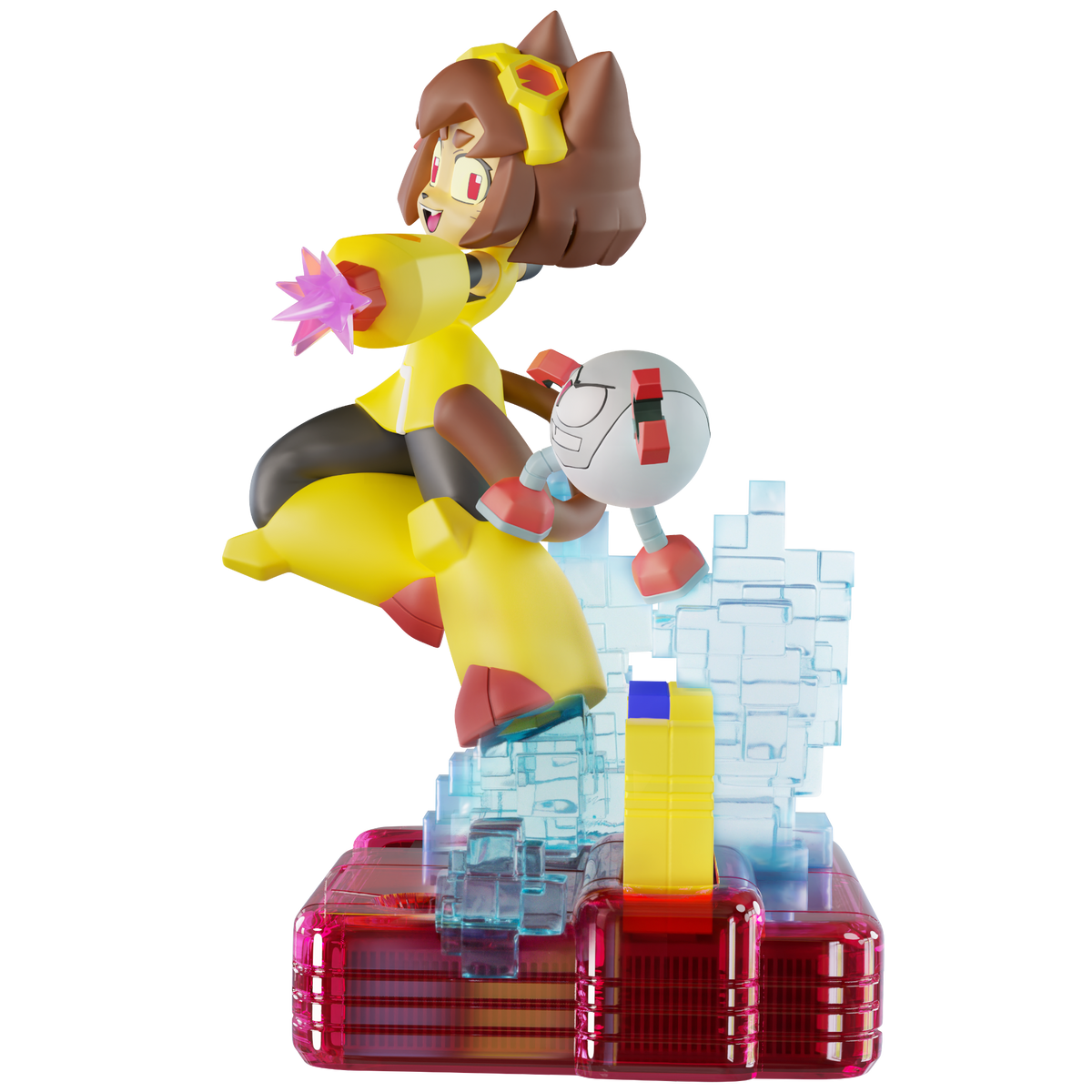 Kit AniMEGAZ Statue