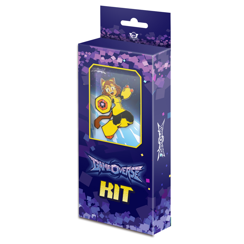 Full-Body Kit Pin w/ Backing Stand